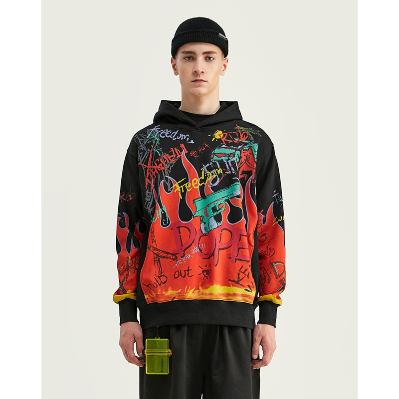 Cooo Coll Men women Hoodies freedom hip hop loose justin bieber printing flame Graffiti skateboard black sweatshirt tops hoody Cooo Coll Men women Hoodies freedom hip hop loose justin bieber printing flame Graffiti skateboard black sweatshirt tops hoody